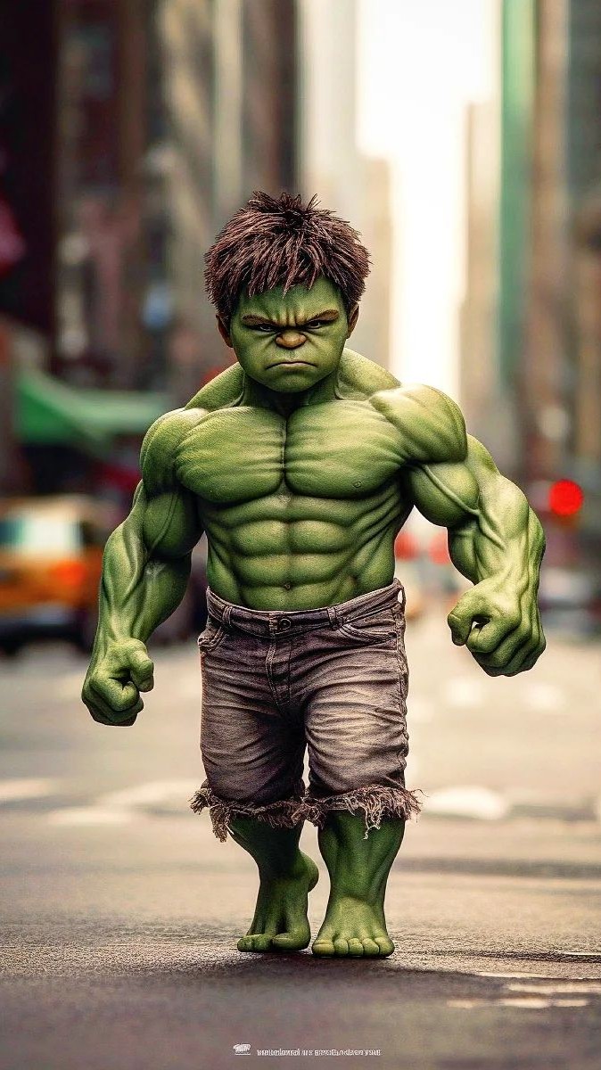 Hulk Cartoon  HD Iphone Android Wallpaper - by Rocky