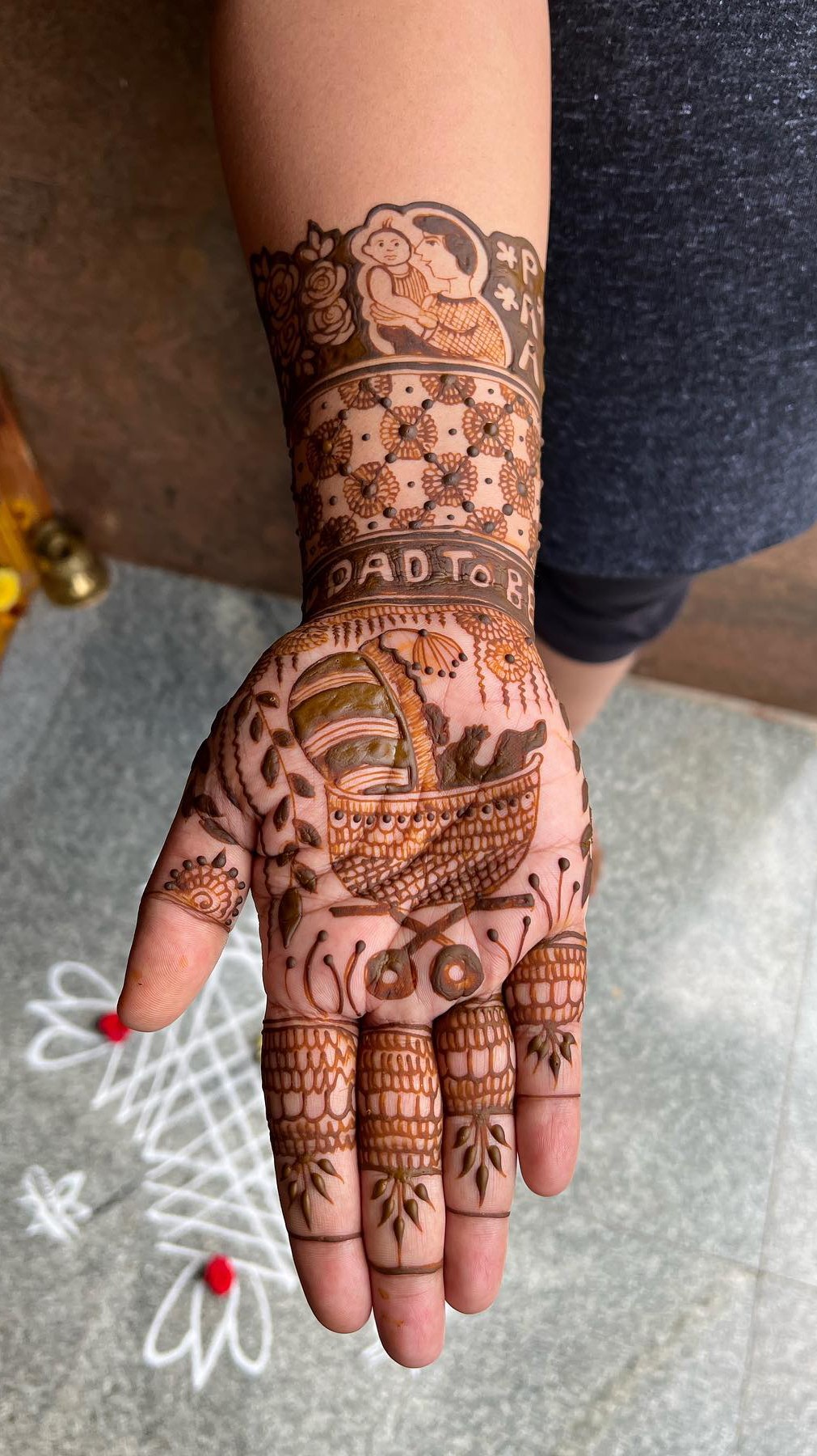 Mehndi HD Iphone Android Wallpaper - by Rocky