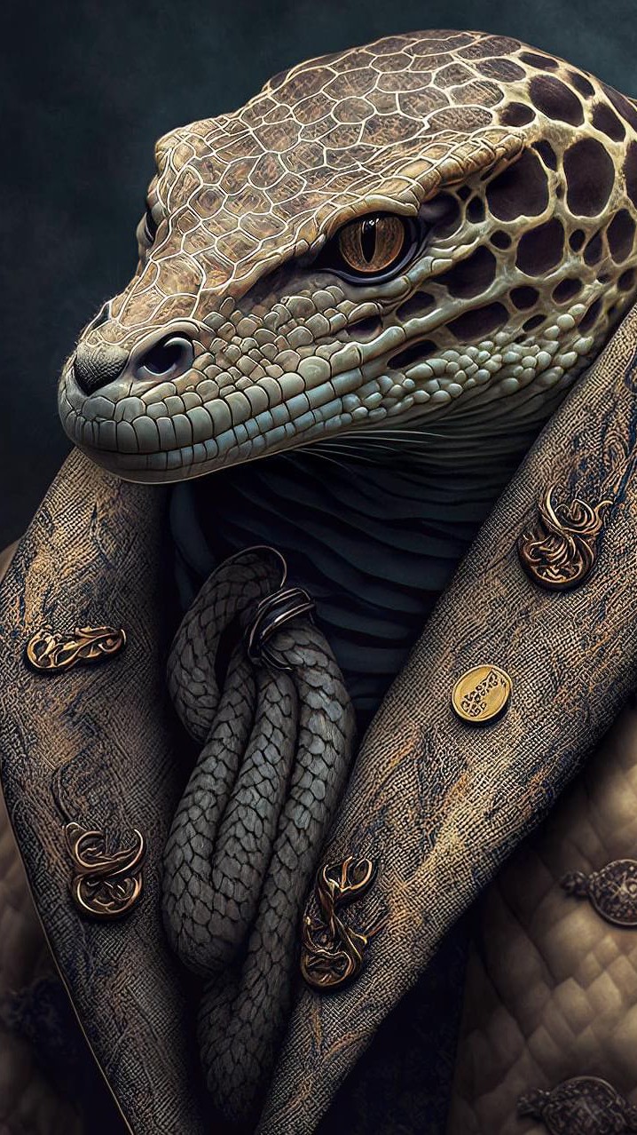 Snake Art HD Iphone Android Wallpaper - by Rocky