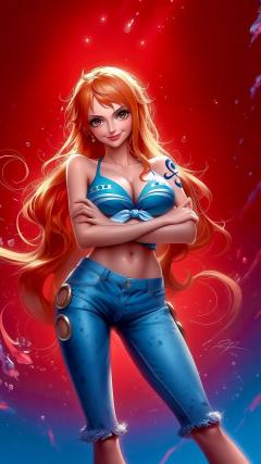 Anime Cartoon Girl Blond HD Wallpaper HD Iphone Android Wallpaper