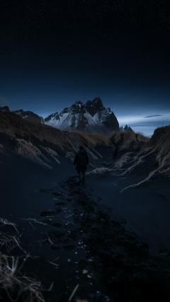 Beautiful mountain view HD Iphone Android Wallpaper