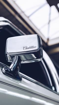 Cadillac side mirror HD Iphone Android Wallpaper