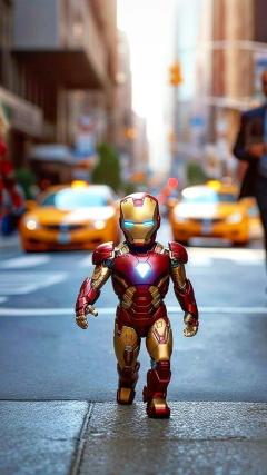 Ironman Cartoon  HD Iphone Android Wallpaper