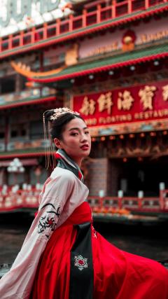 Japanese Traditional Dress Beautiful Girl HD Iphone Android Wallpaper