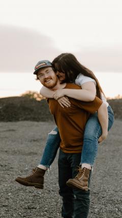 Love couple HD Iphone Android Wallpaper