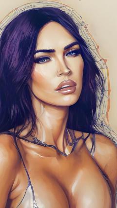 Megan fox Megan fox  HD Iphone Android Wallpaper