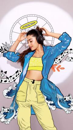 Tamil Actress HD Iphone Android Wallpaper